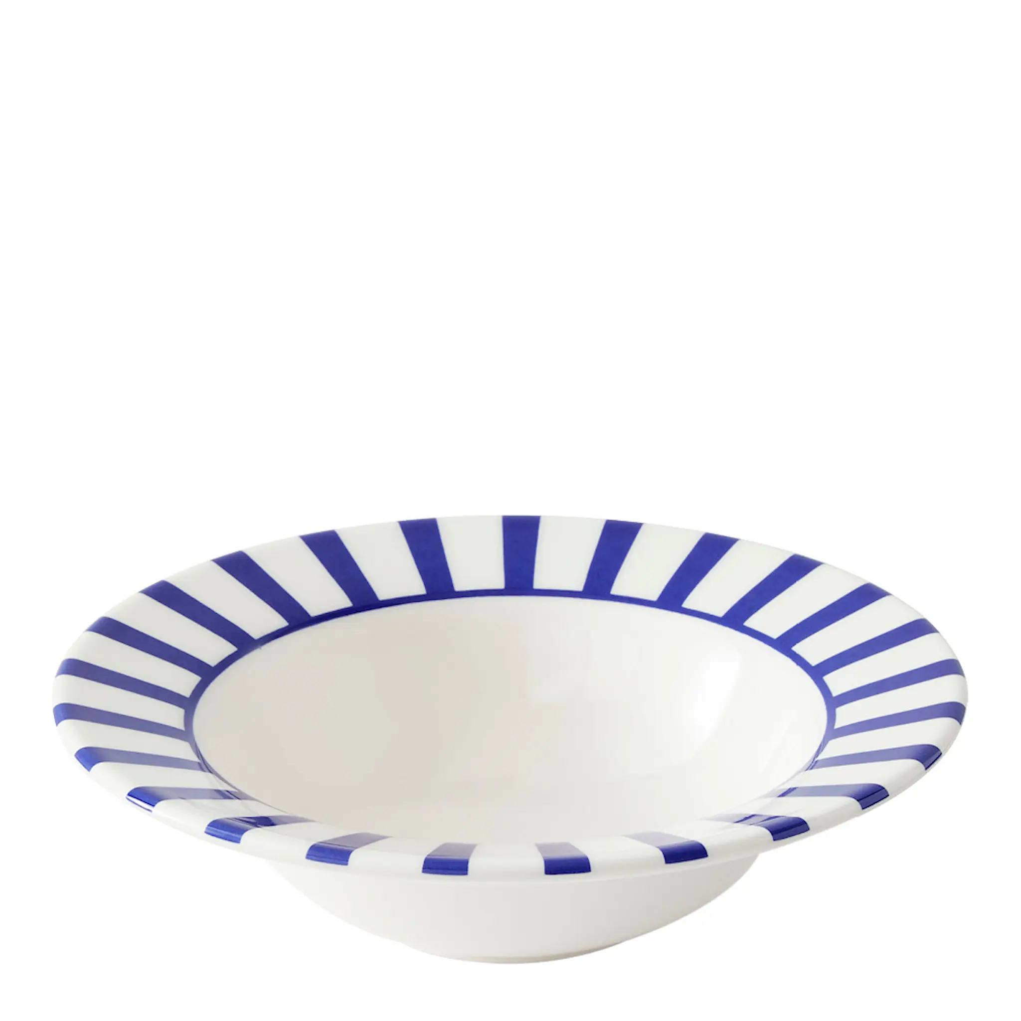 Spode Steccato skål 19 cm koboltblå