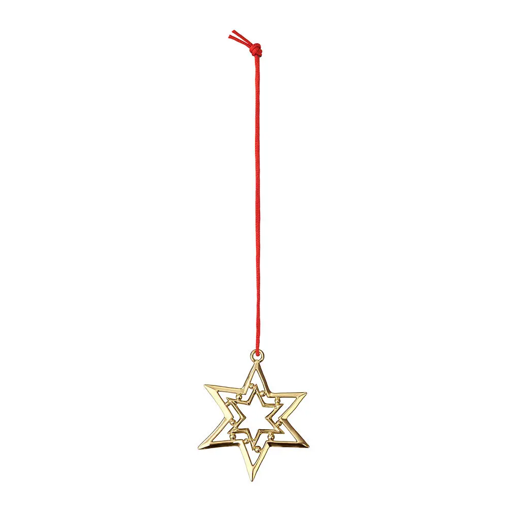 Pyörretähti 8 cm kullattu