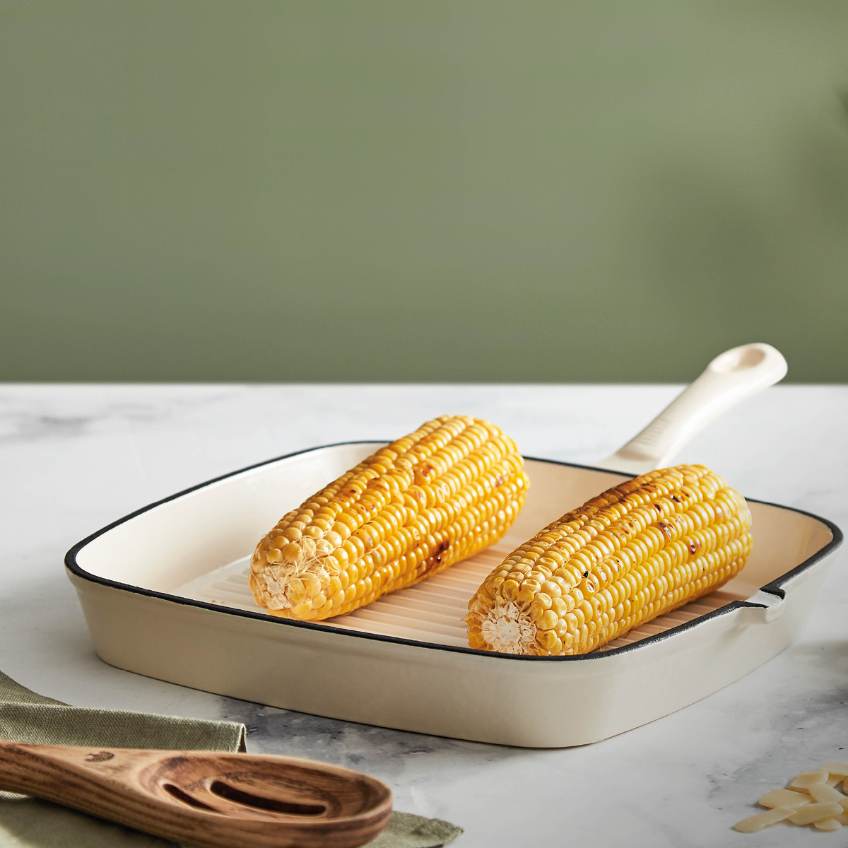 Barbary&Oak Foundry Grillipannu valurauta 23 cm Kerma