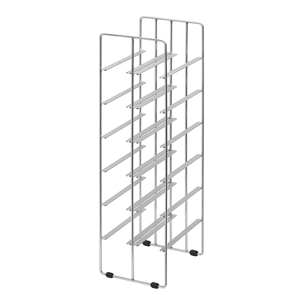 Blomus - Pilare Viiniteline 12 pullolle Ruostumaton