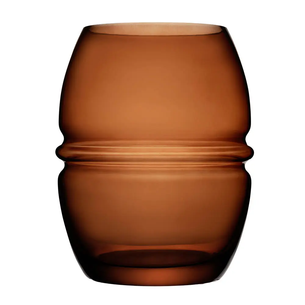 The Barrel lykt 25 cm brun