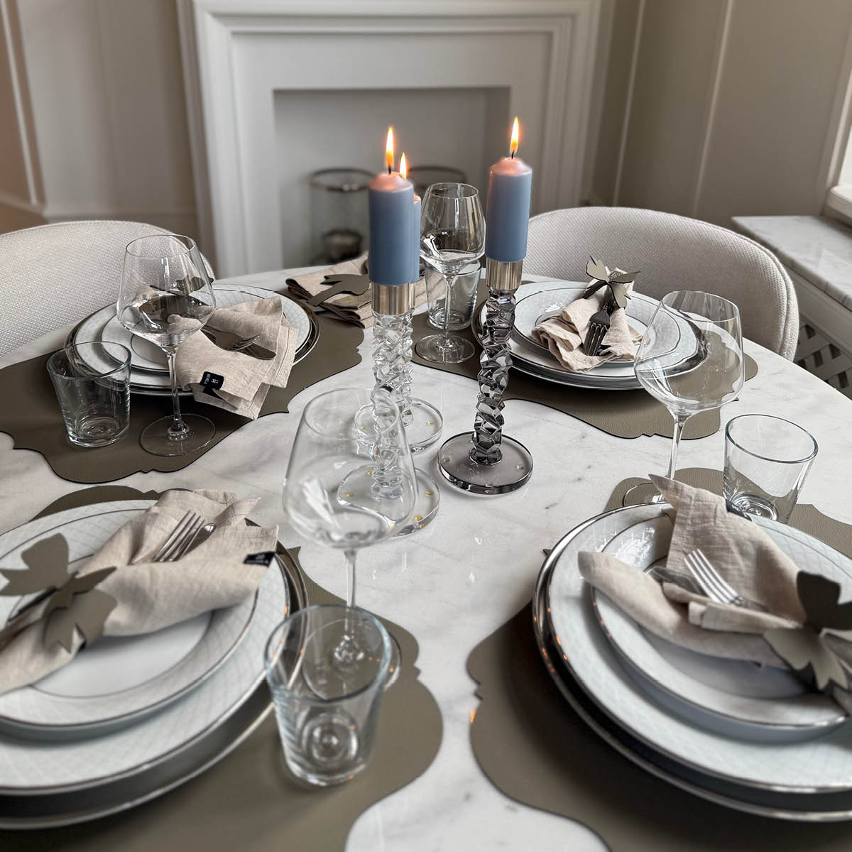 MiLLE W NORDISK DESIGN Vintage Pöytätabletti 44x35 cm Harmaa