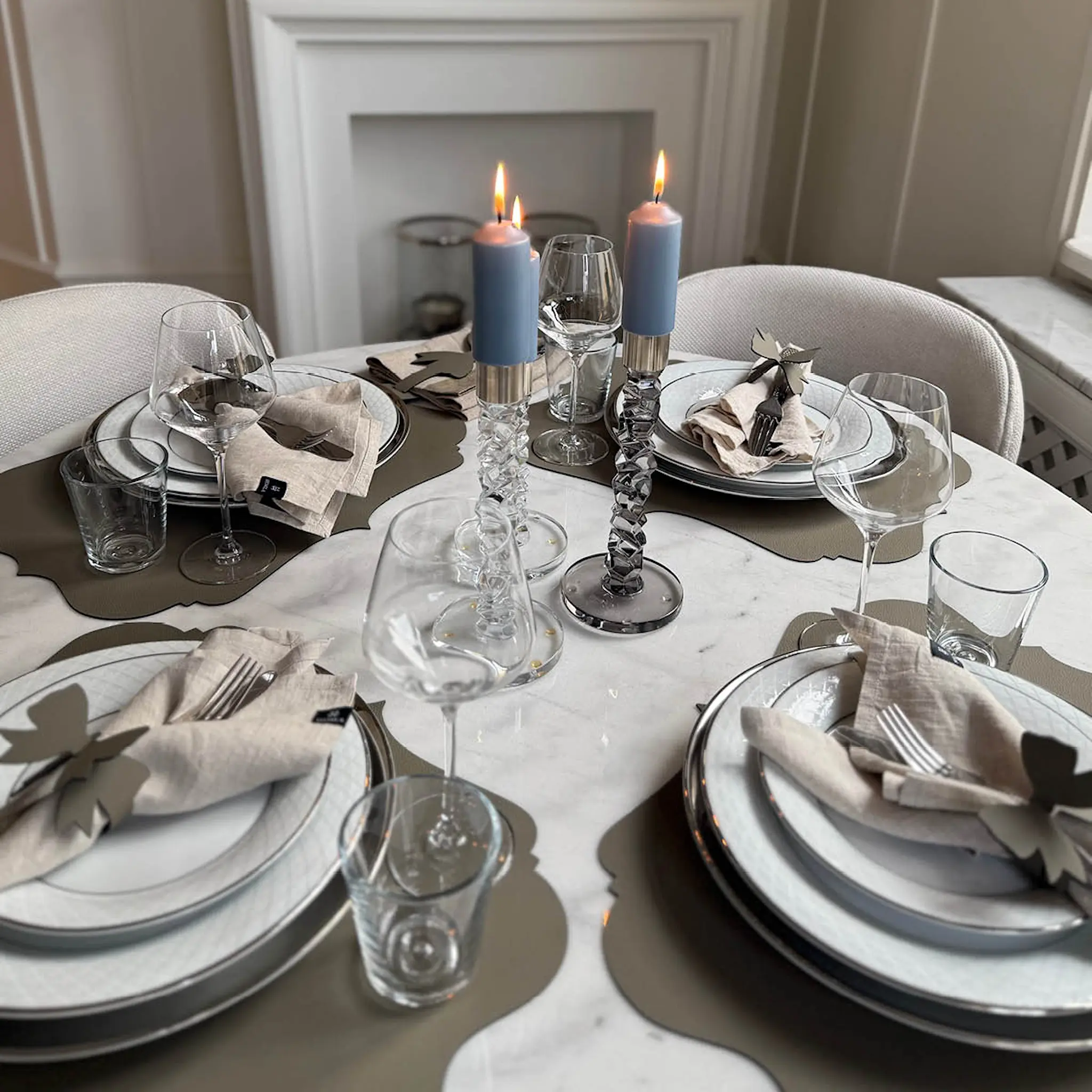 MiLLE W NORDISK DESIGN Vintage Pöytätabletti 44x35 cm Harmaa