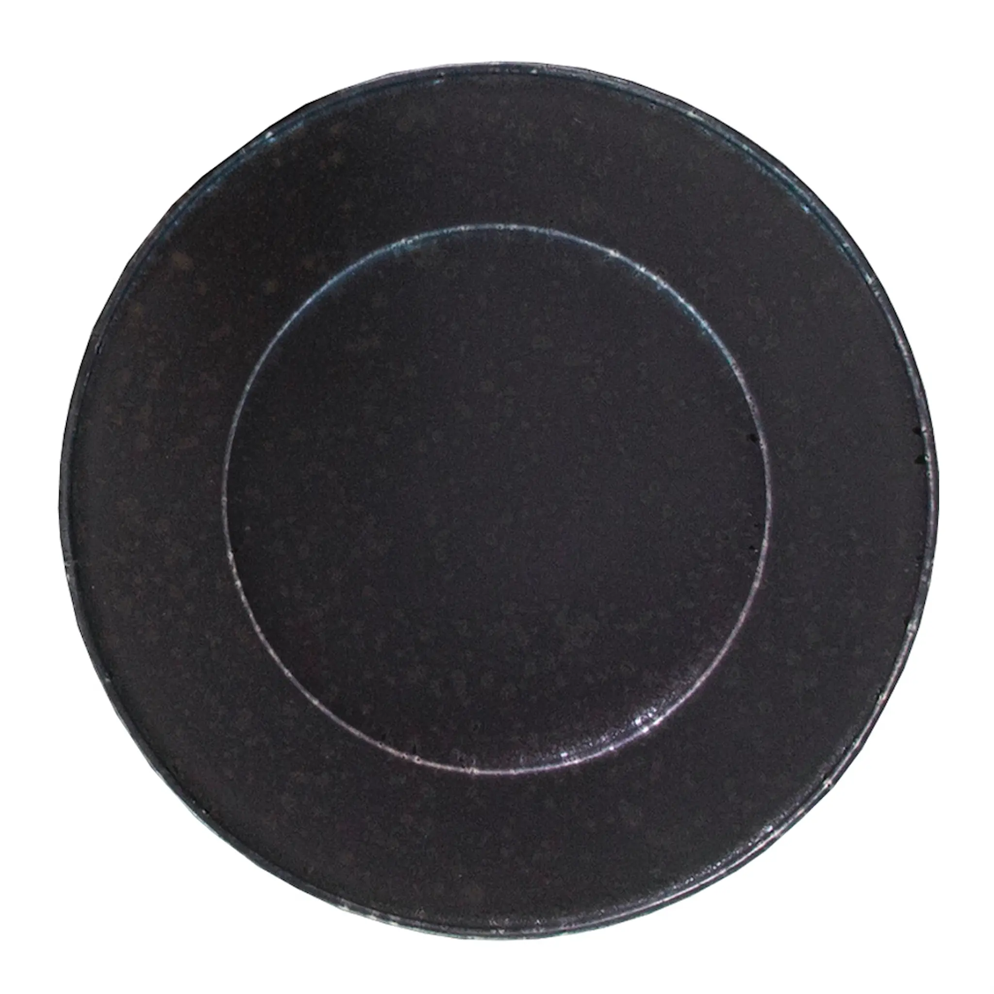 Modern House Black Satin Tallrik 23 cm Svart