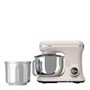 Köksmaskin 2-i-1 220138 med 2-pack blandningsskålar i rostfritt stål och glas 1,4–5L 1200W