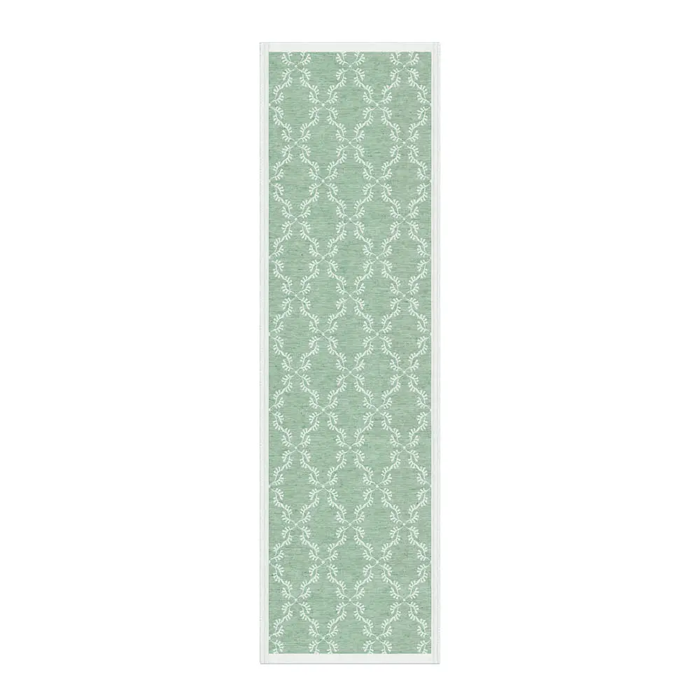Saraband bordløper 35x120 cm grønn