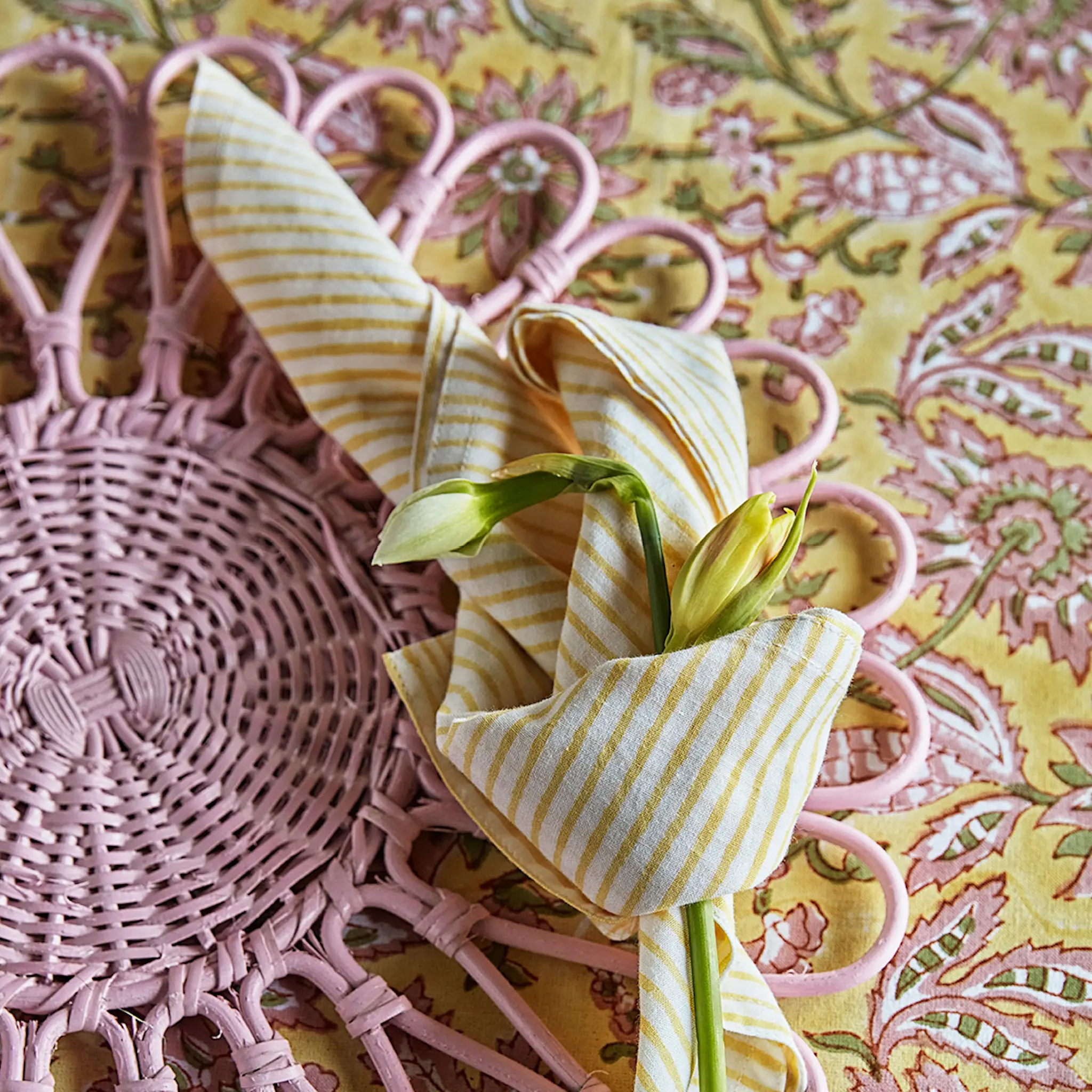 Chamois Indian Summer Pöytäliina Ø220 cm Easter