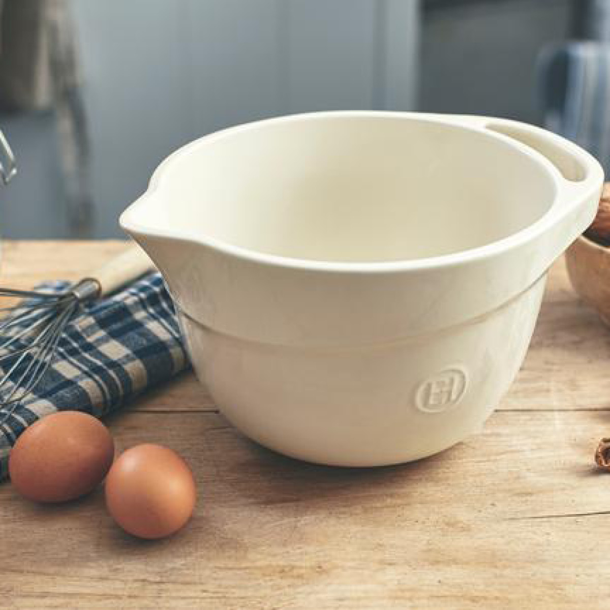 Emile Henry Degskål M 3,5 L kräm