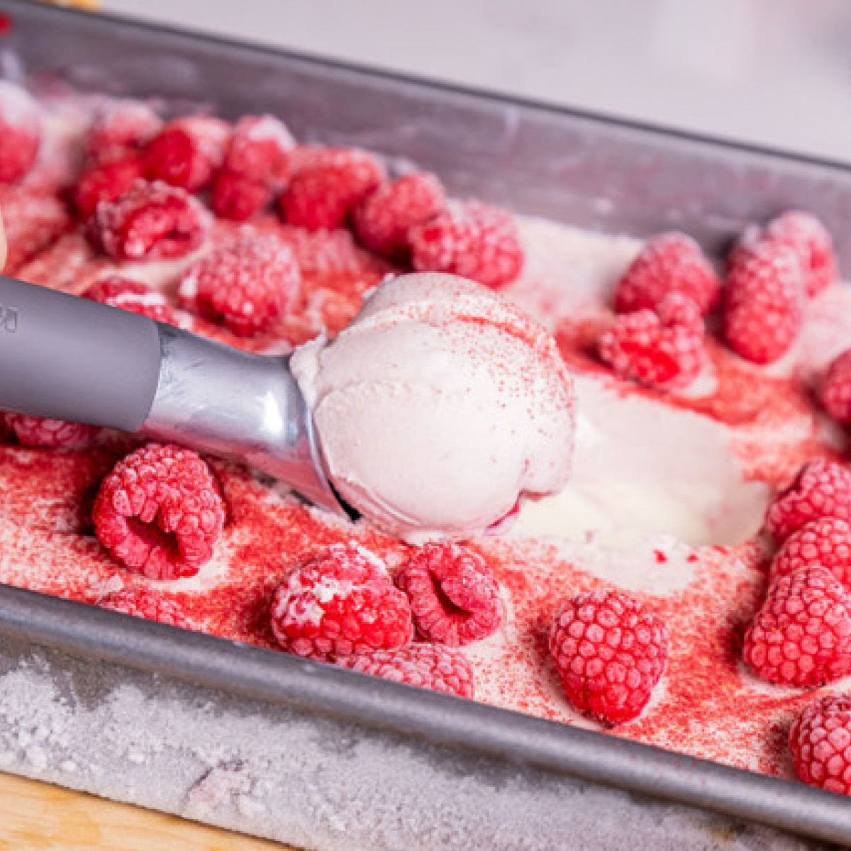 KitchenAid Core soft grip glasskopa 21,4 cm charcoal grey