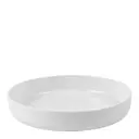 White Fluted Ungsform 27x27 cm