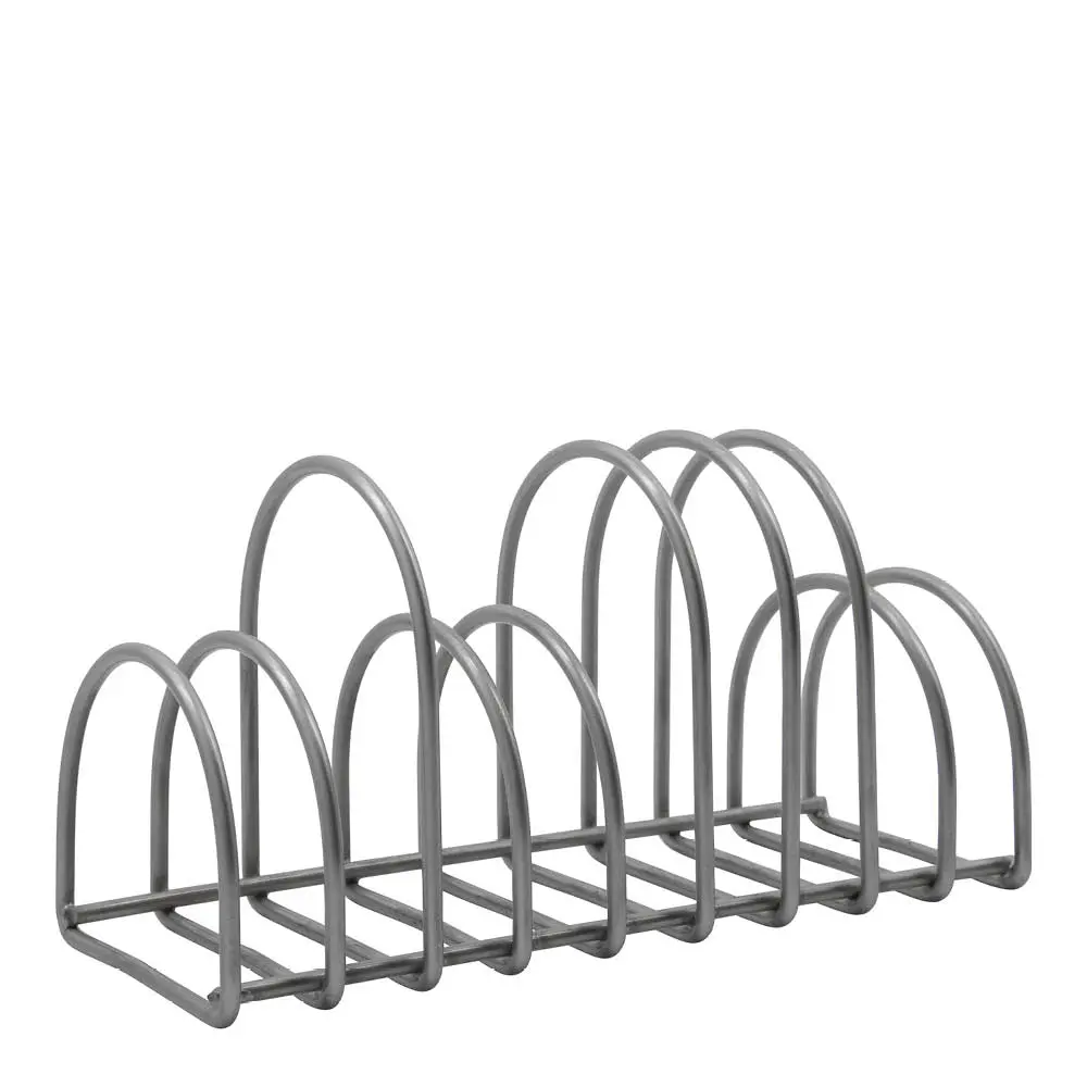 Pampi Järjestelijä 24x10x12,5 cm Harjattu hopea