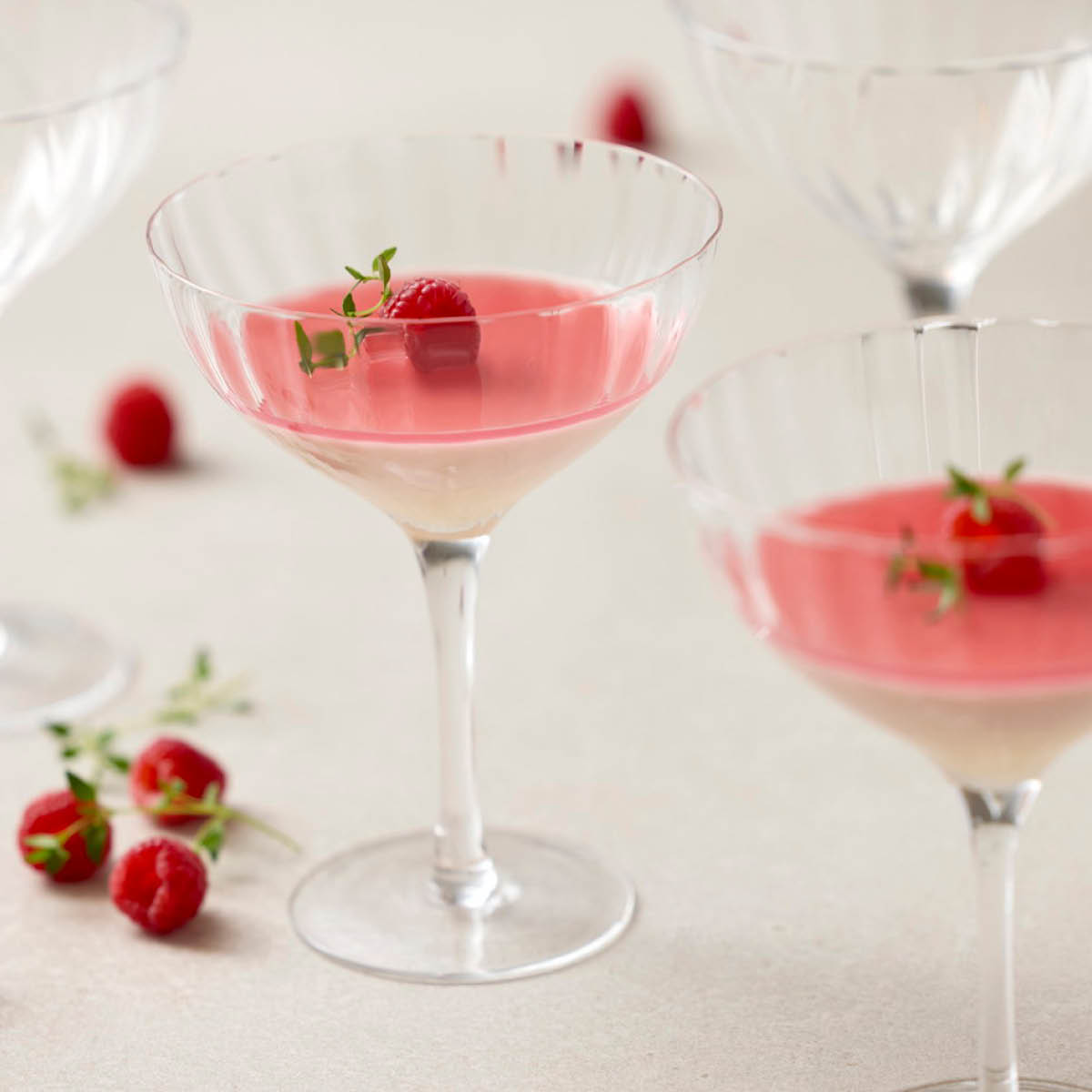 Blomsterberg Dessertglass 43 cl 4 stk glass