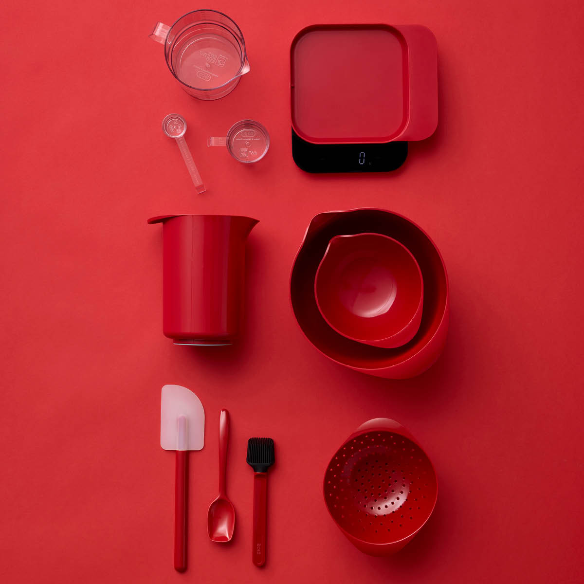 Rosti Classic grytsked liten 19 cm röd