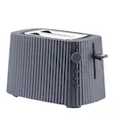 Plissé brödrost 850W blå