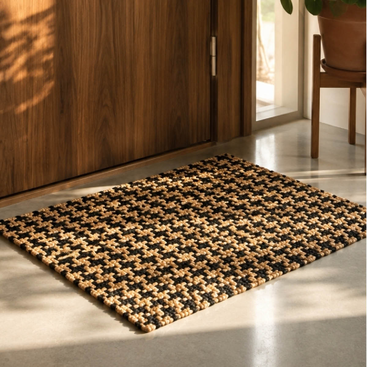 Deco Nord Beth dörrmatta 60x90 cm Black beauty