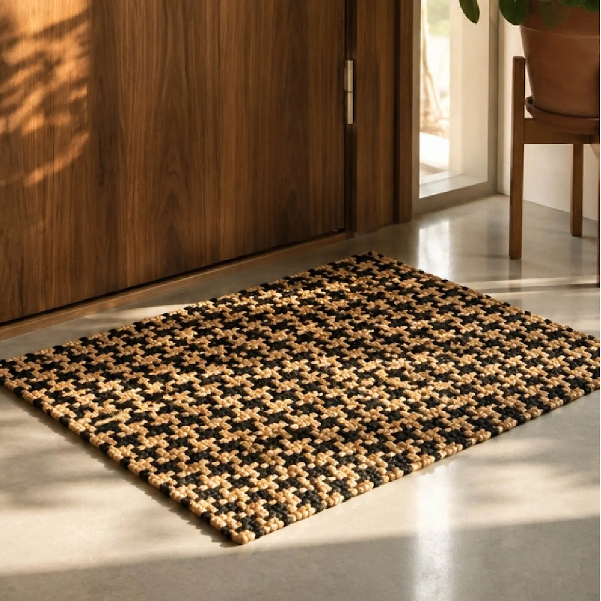 Deco Nord Beth dörrmatta 60x90 cm Black beauty