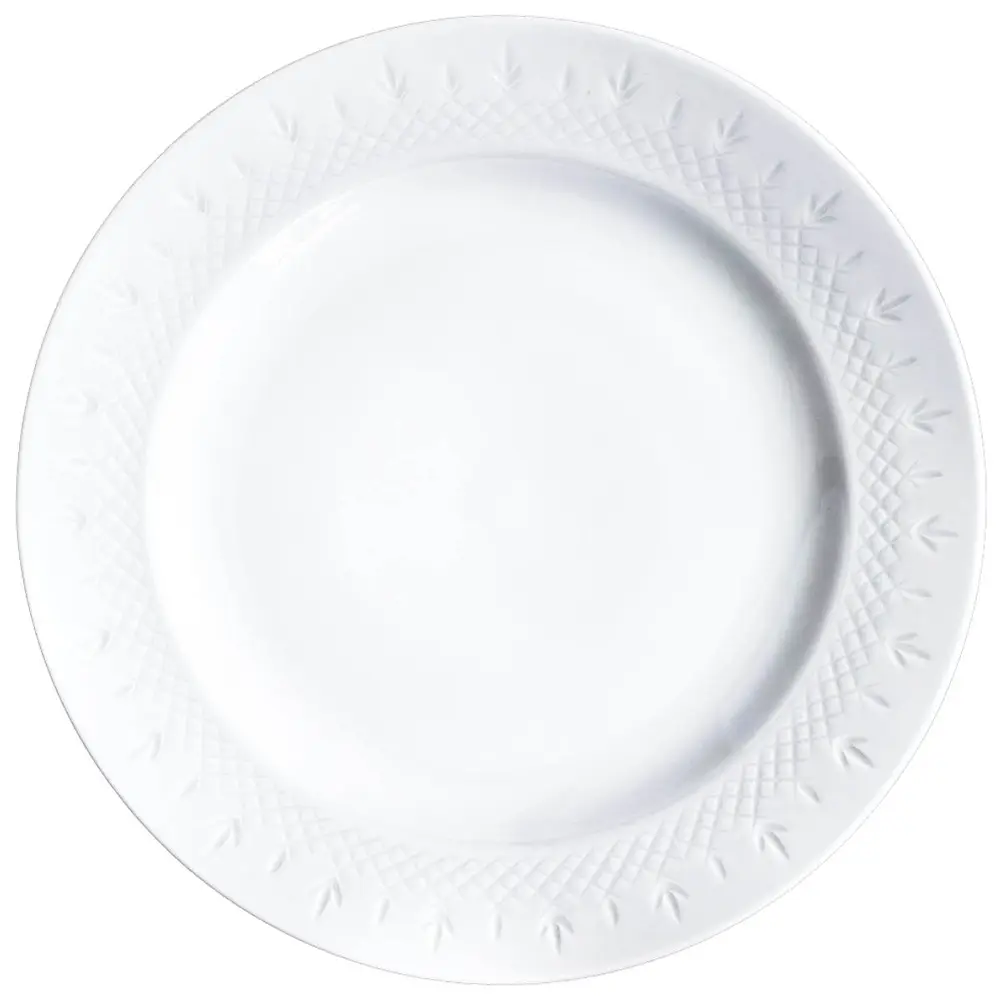 Crispy Porcelain Lautanen 27 cm Valkoinen