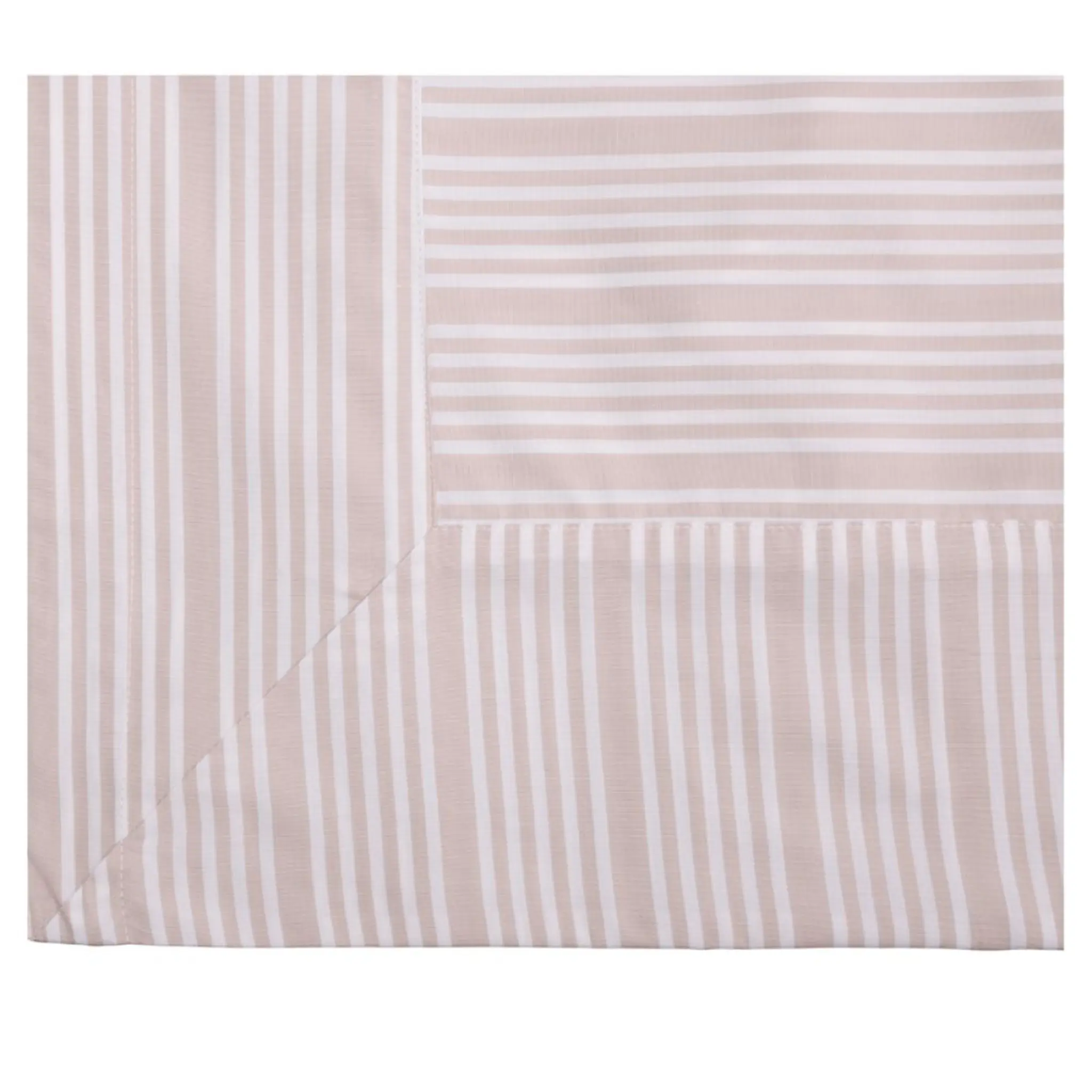 Home by Ilse Jacobsen Bedding Collection Tyynyliina 60x63 cm 2 kpl Sand Beige Stripes