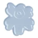 Unikko assiett 20 cm blomformad blå