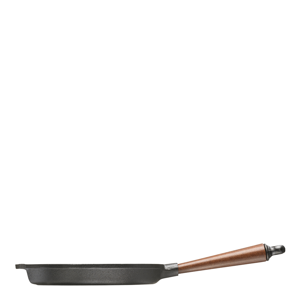 Skeppshult Traditional grillpanne med trehåndtak 25 cm