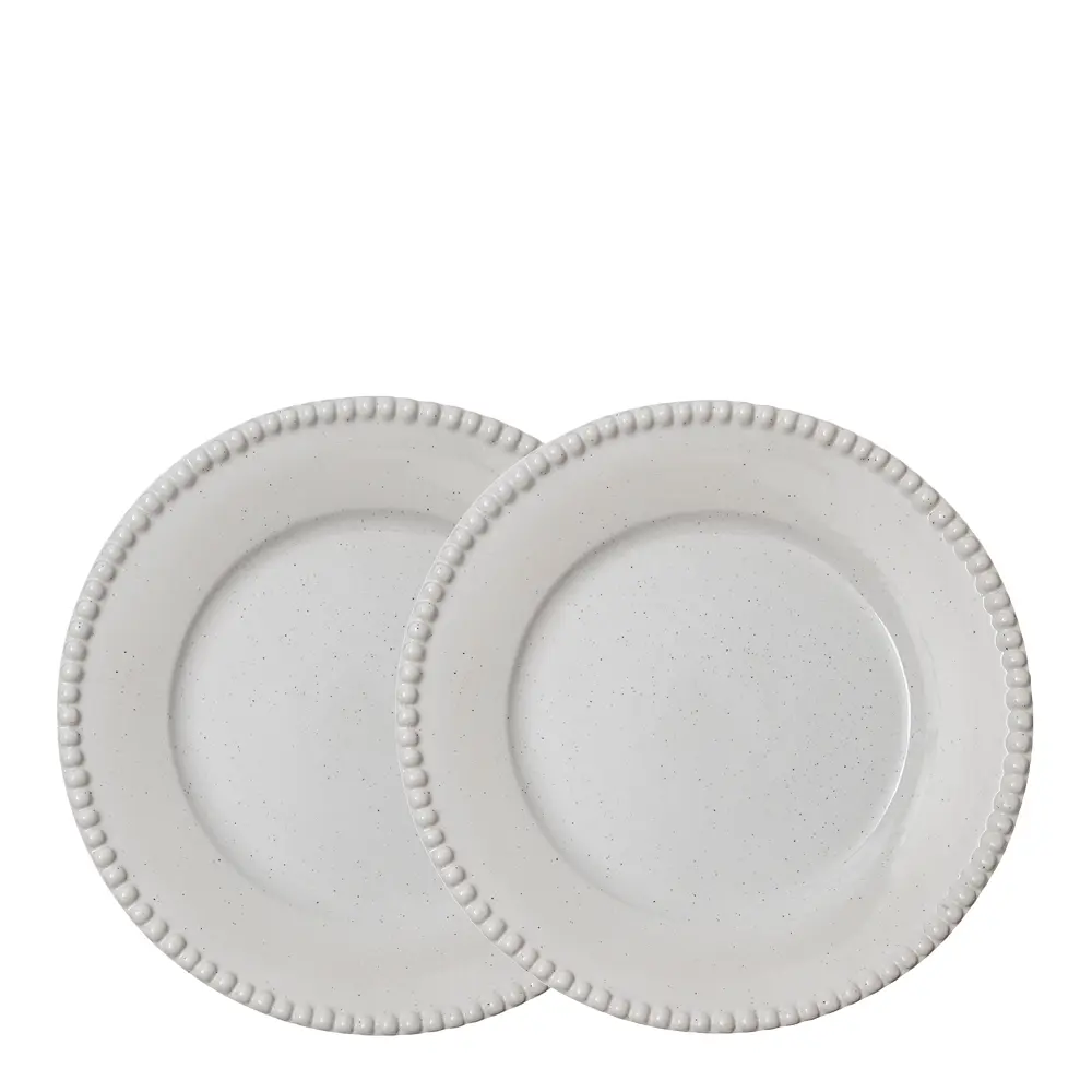 Daria Lautanen 28 cm 2 kpl Cotton White