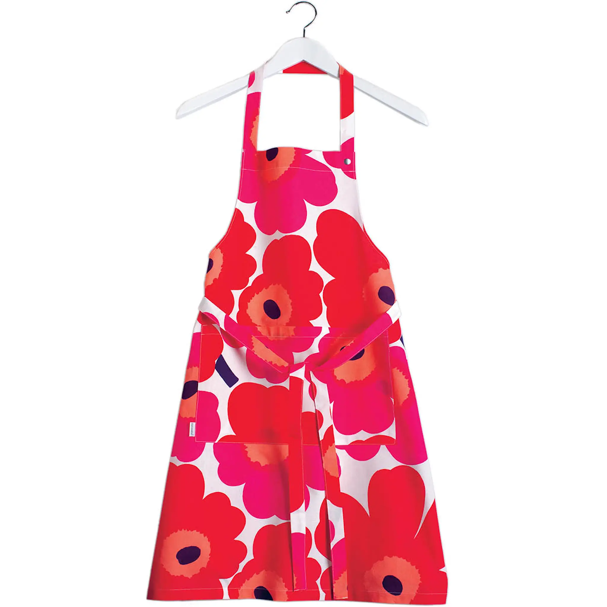 Marimekko Pieni Unikko Förkläde Vit/Röd