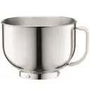 Bistro bunke 4,7L stål/vit