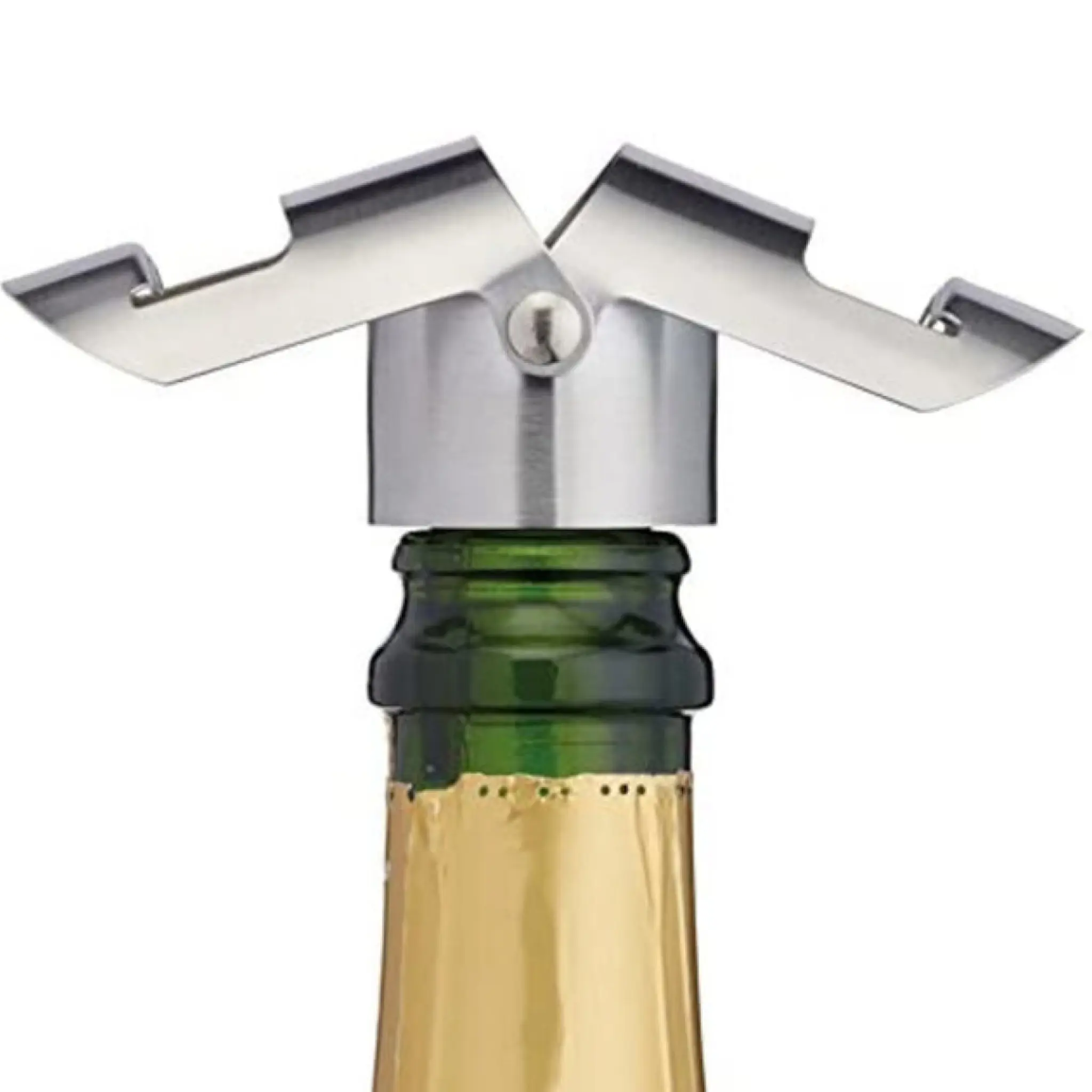 Barcraft Champagneförslutare 4 cm silver