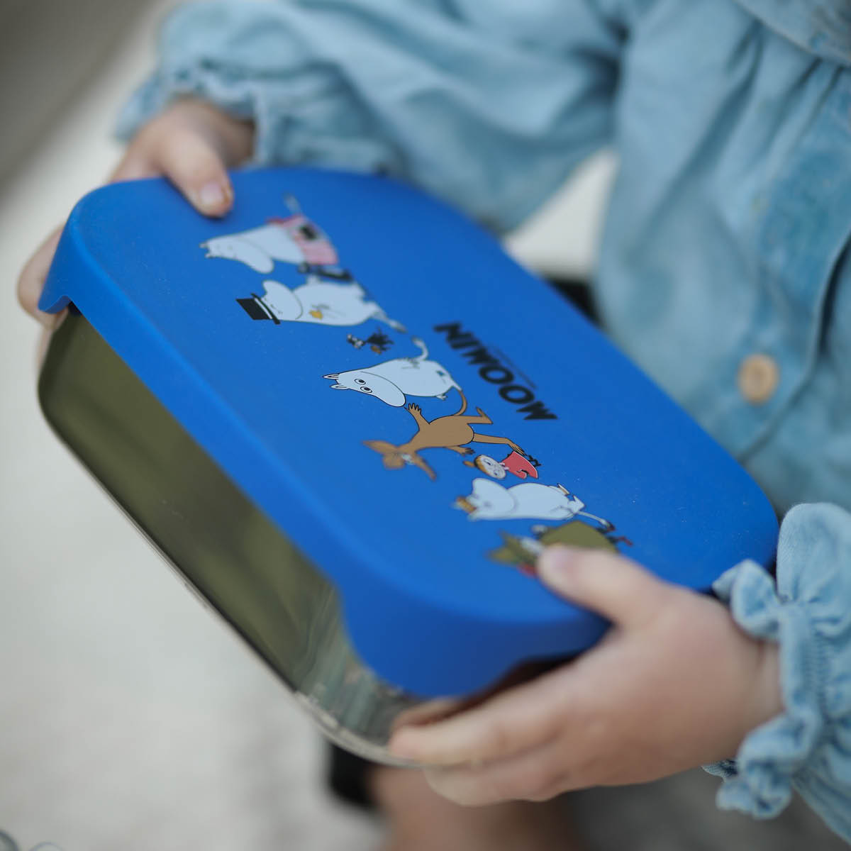 Rätt Start Muumi Eväsrasia pelti 17,5x13,5 cm Sininen