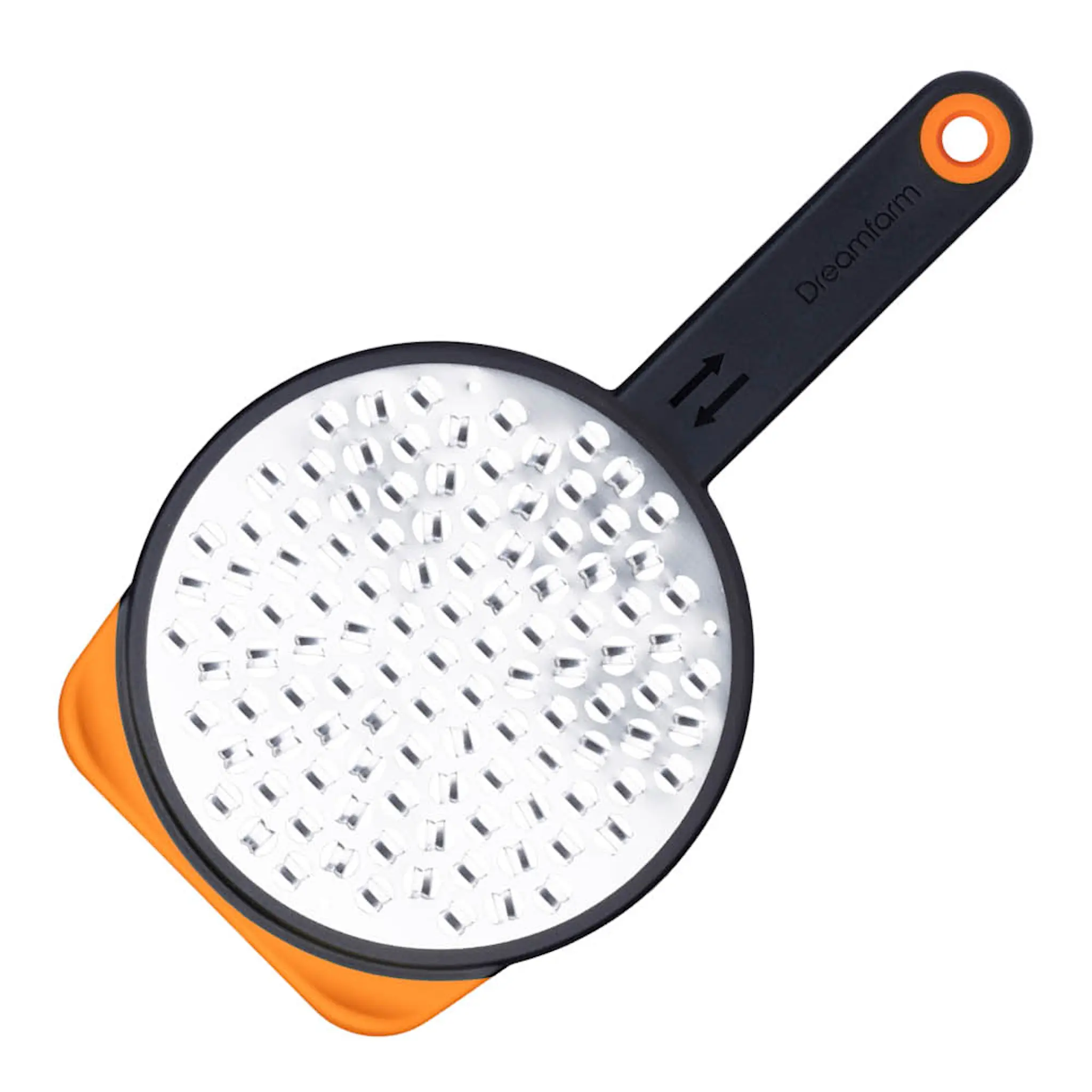 Dreamfarm Kaksipuolinen Raastin 25 cm Musta/Oranssi