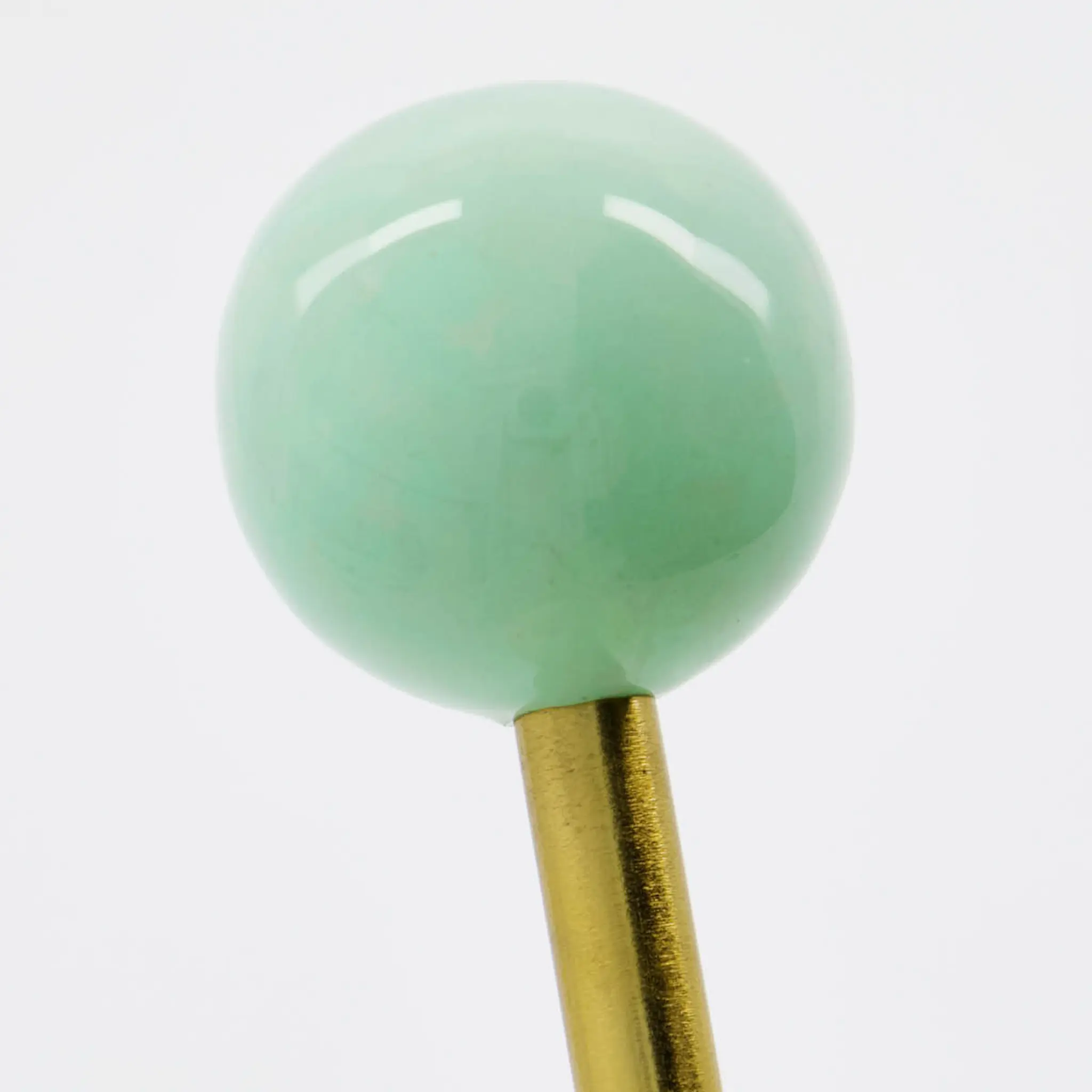 House Doctor Ball väggkrok 8x4 cm 4-pack mässing/aqua