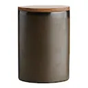 RAW Metallic Brown redskapskruka med lock 15x10 cm teak