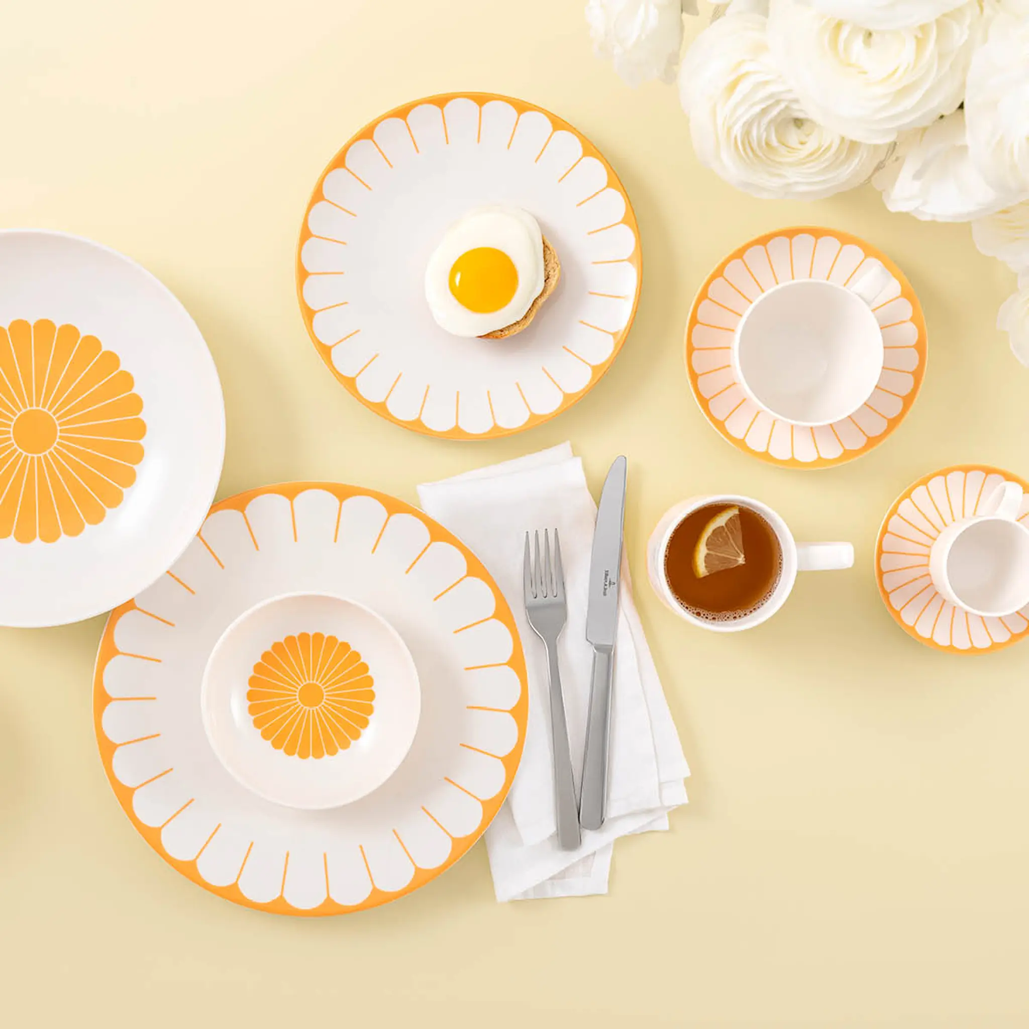 Villeroy & Boch Fleur Soleil Pastakulho 24 cm 62 cl Keltainen