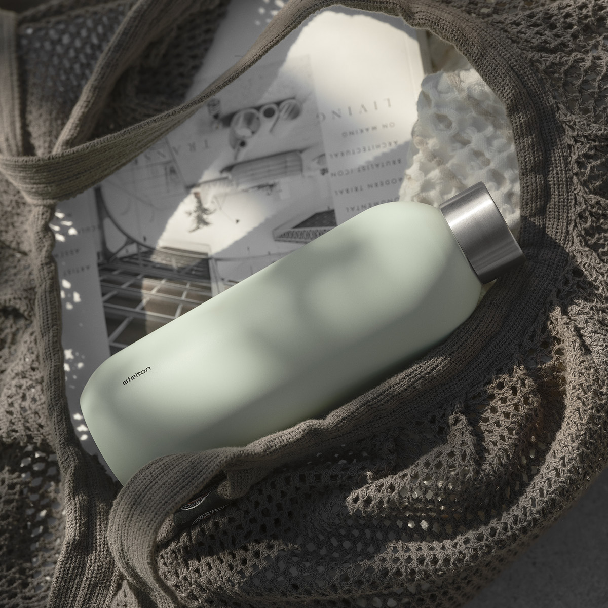 Stelton Keep Cool termoflaska 0,6 L minty moss