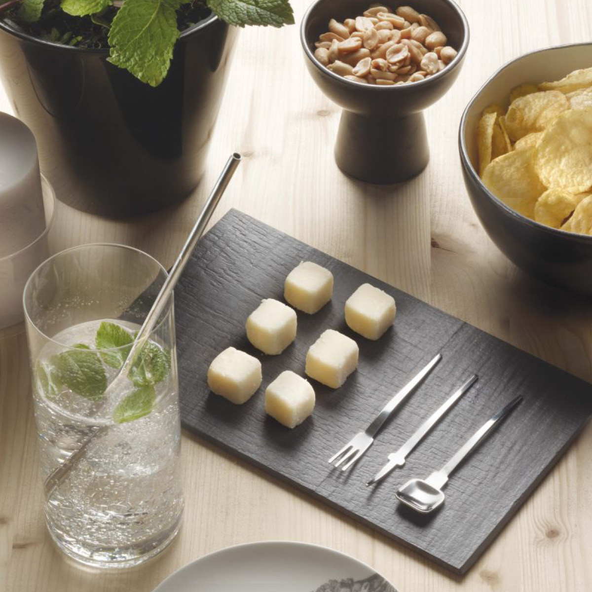 Pintinox Happy Hour Use & Reuse gaffel 10 cm 40-pack