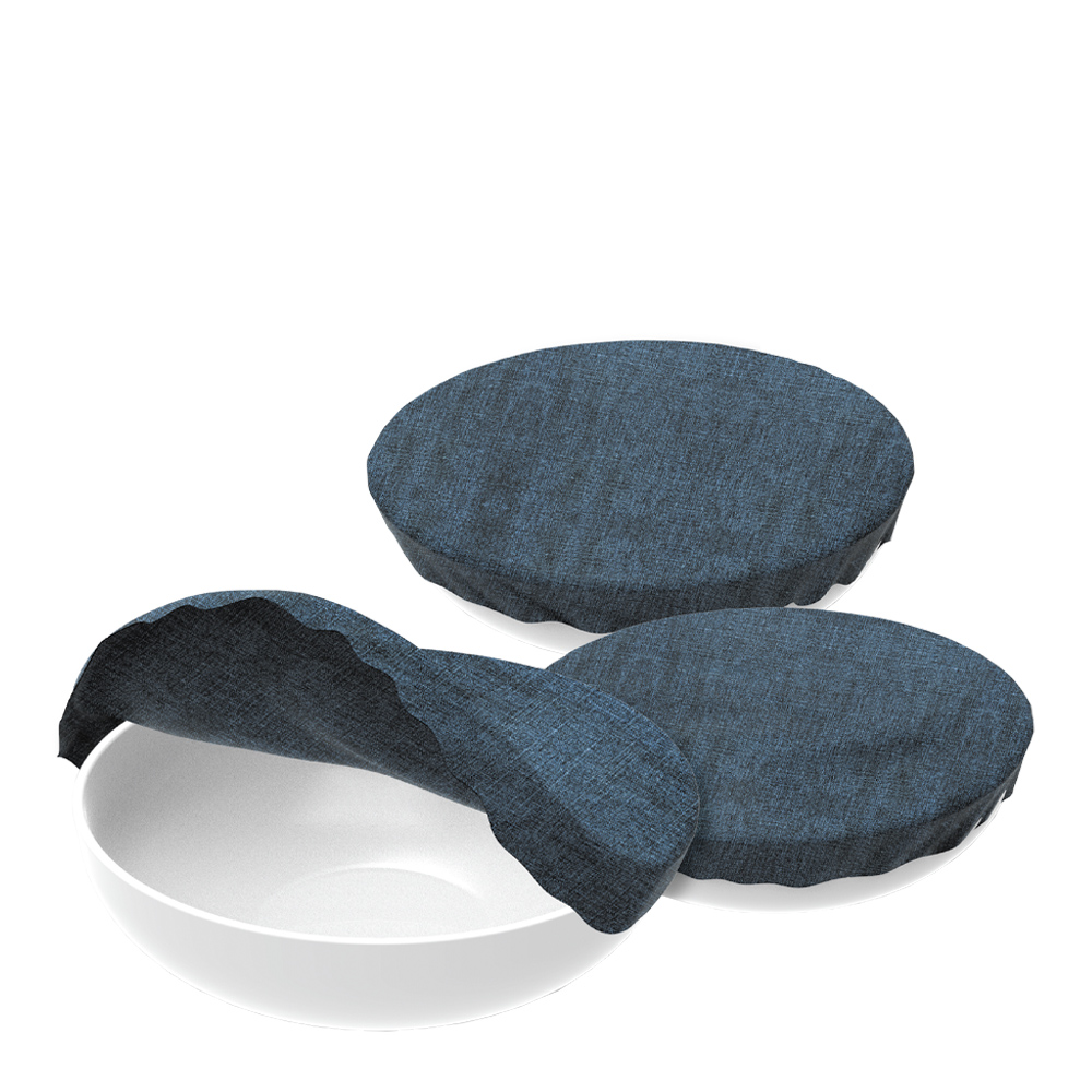 Nuts Innovations Kelmuhuppu kulhoon 3 kpl Denim