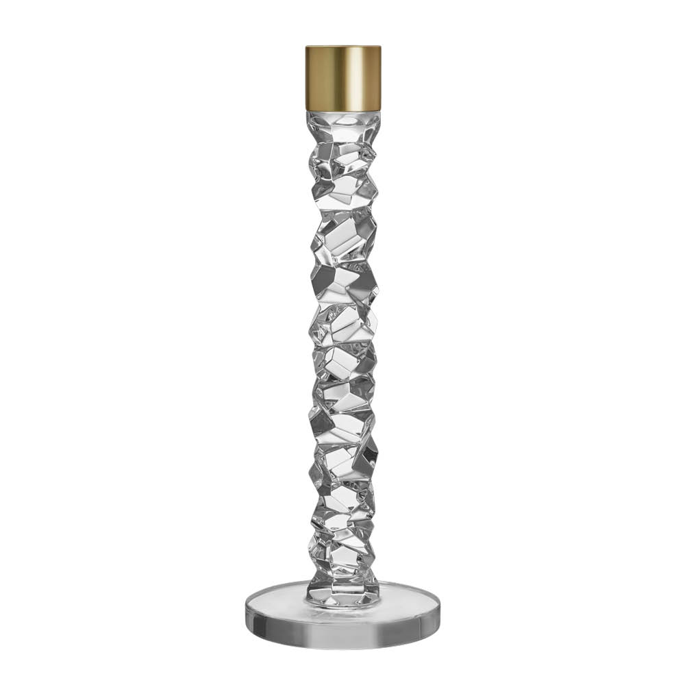 Orrefors Carat lysestake 29,7 cm gull