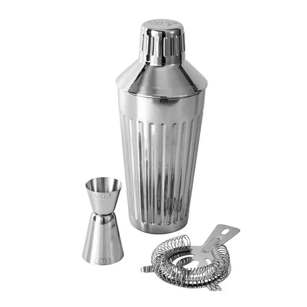 Glima baarisetti 3 osaa 750 ml hopea