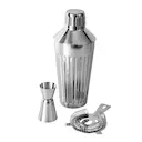 Glima barset 3 delar 750 ml silver