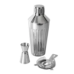 Glima barsett 3 deler 750 ml sølv