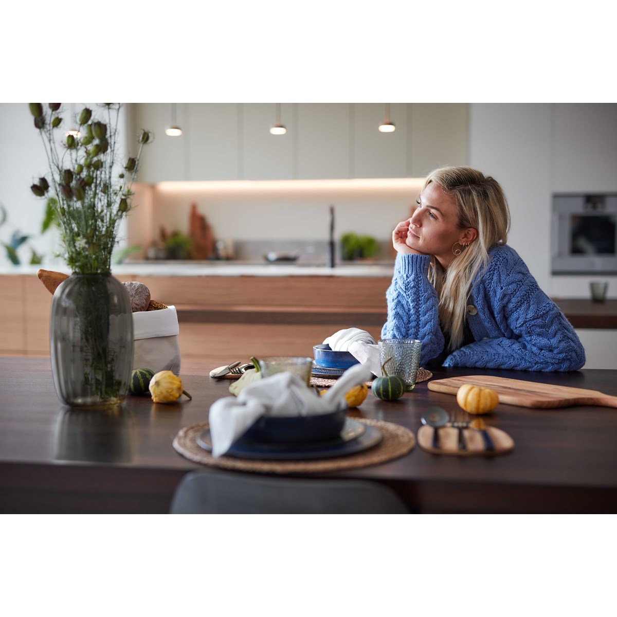 Aida RAW dekkebrikke 38 cm siv brun