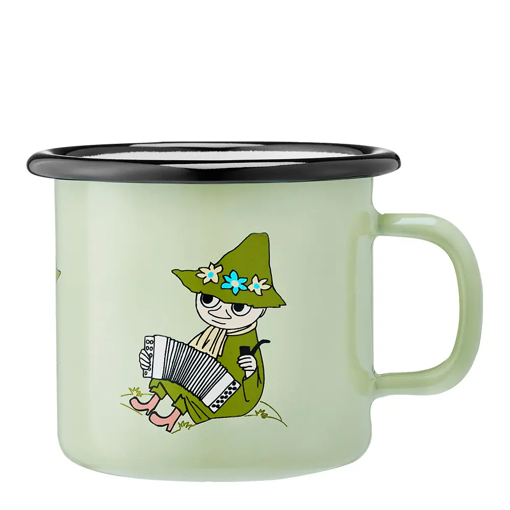 Mummi emaljekopp 25 cl snusmumrikken retro