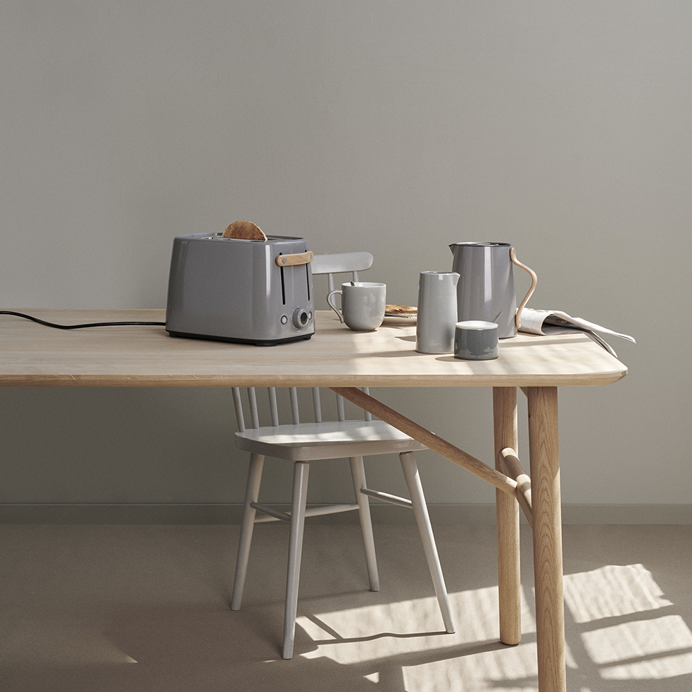 Stelton Emma termokanne te 1L grå