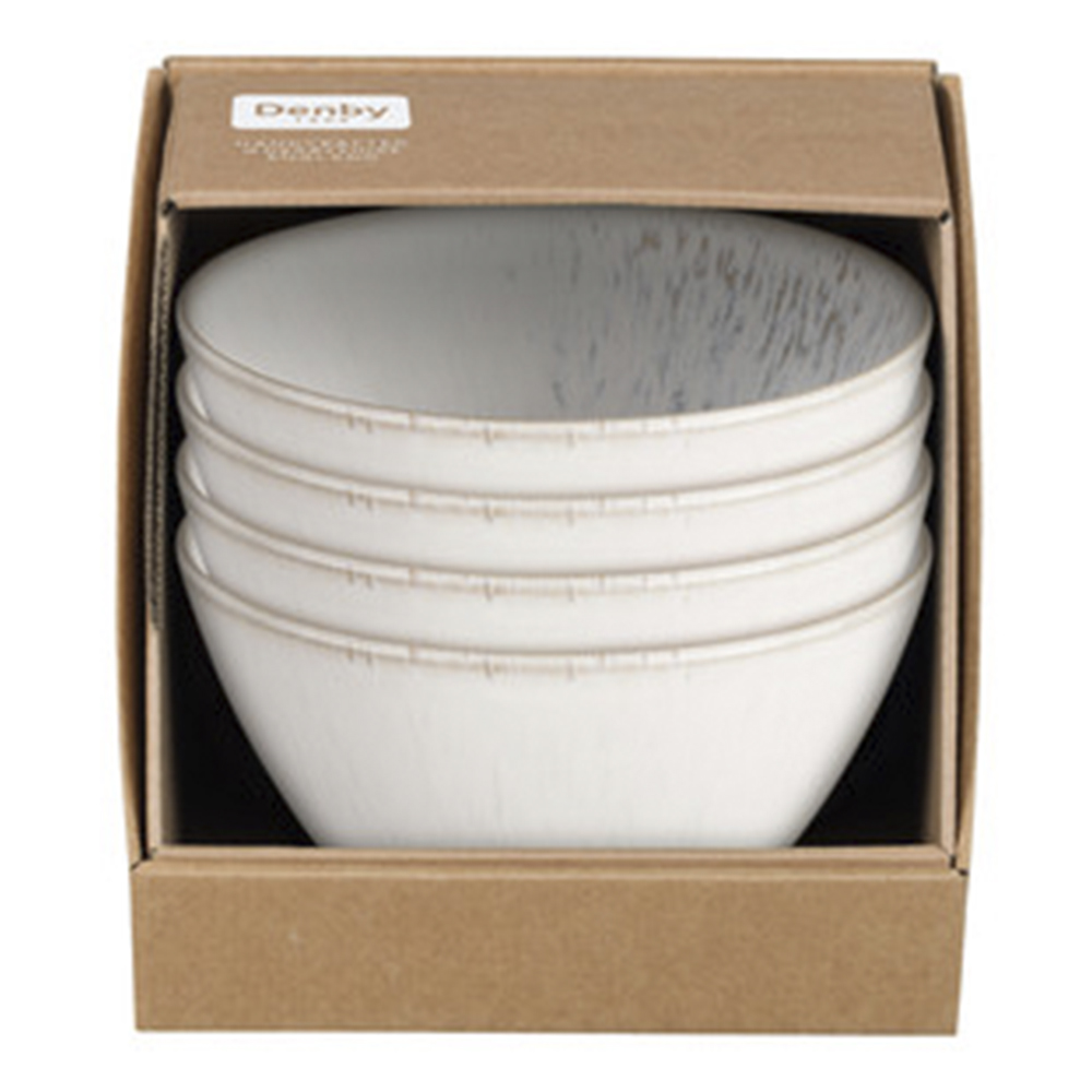 Denby Kiln skål 16,5 cm 4 stk beige