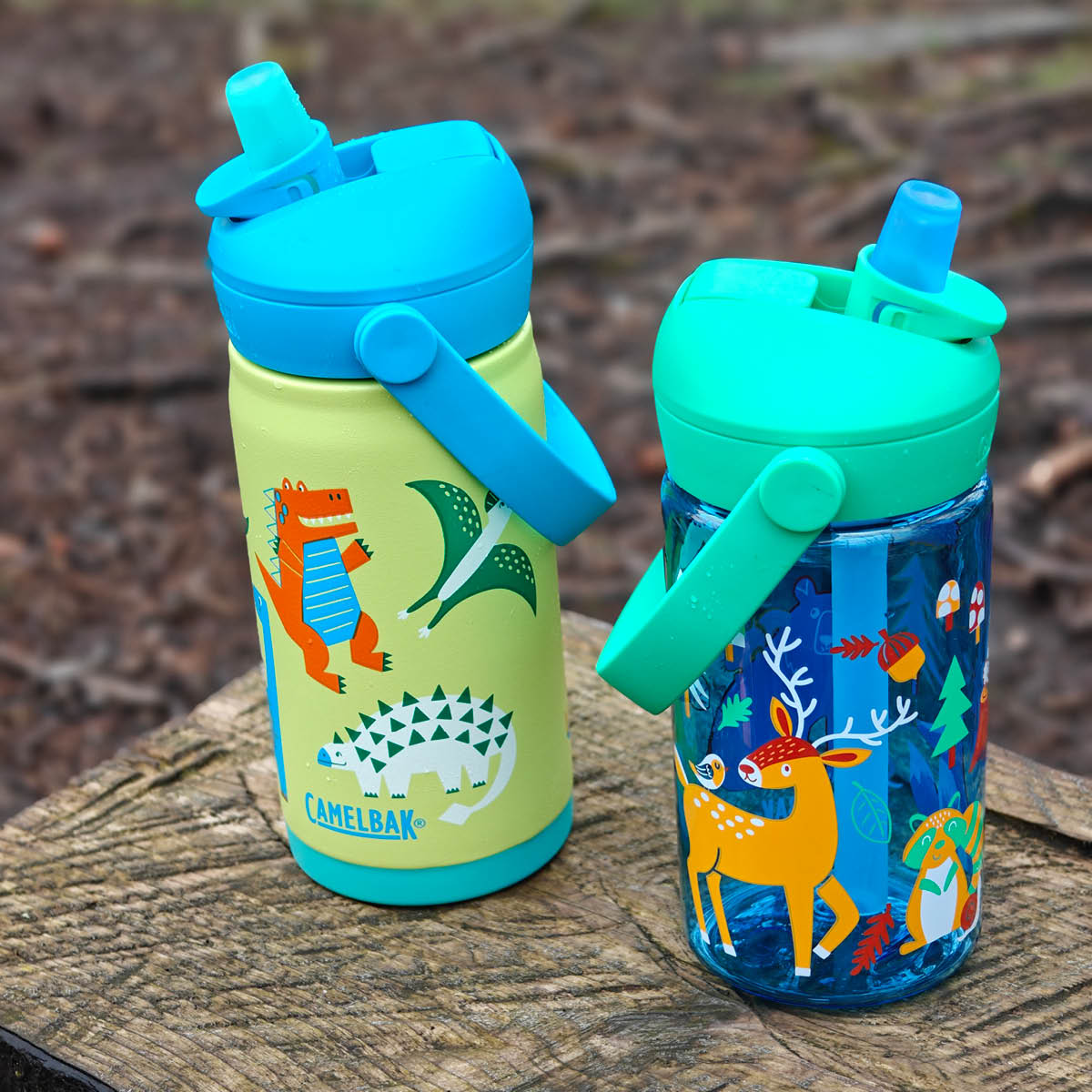 Camelbak Thrive Flip Straw Kids flaska 0,4 L friendly forest