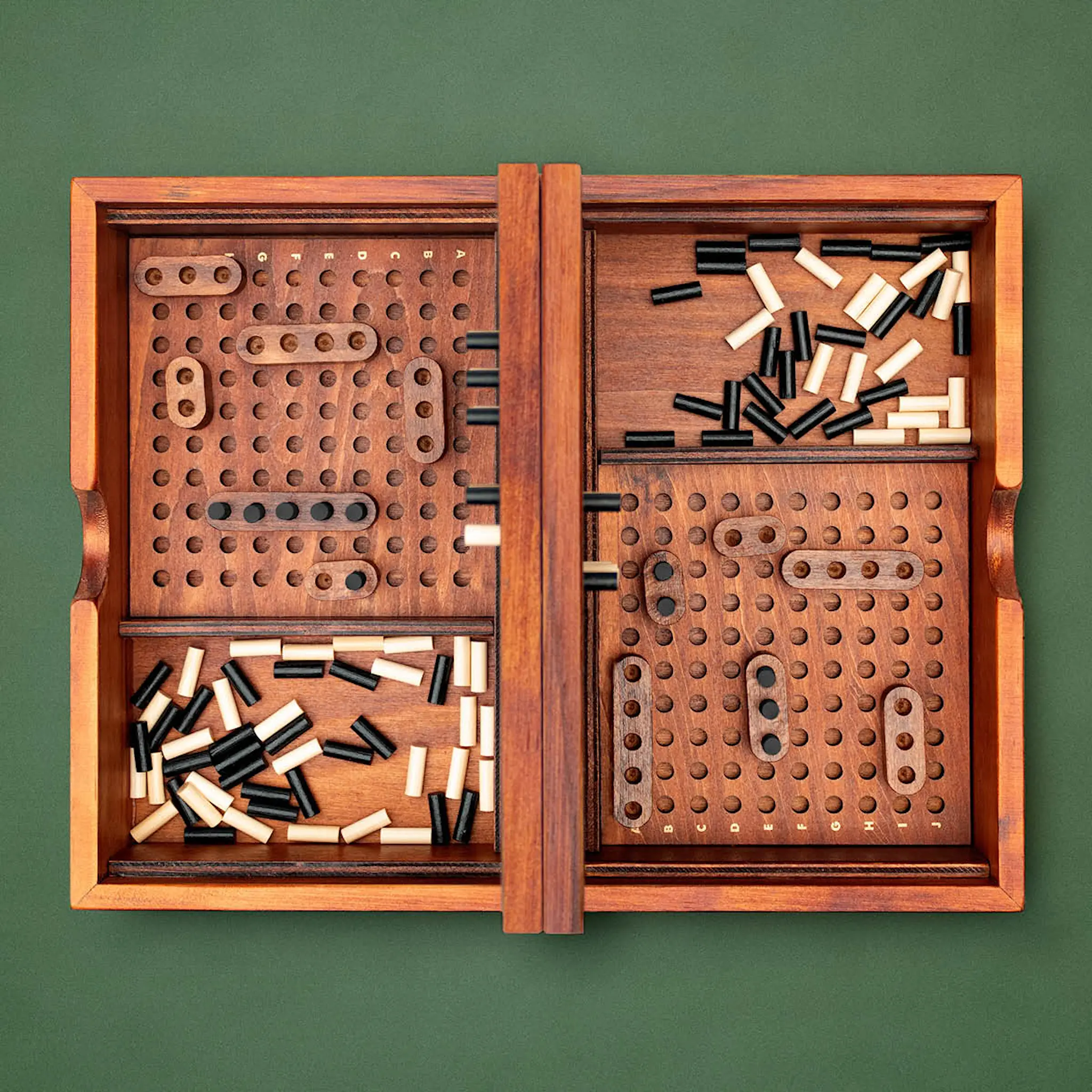 Iron & Glory Battleship 27x20 cm trä