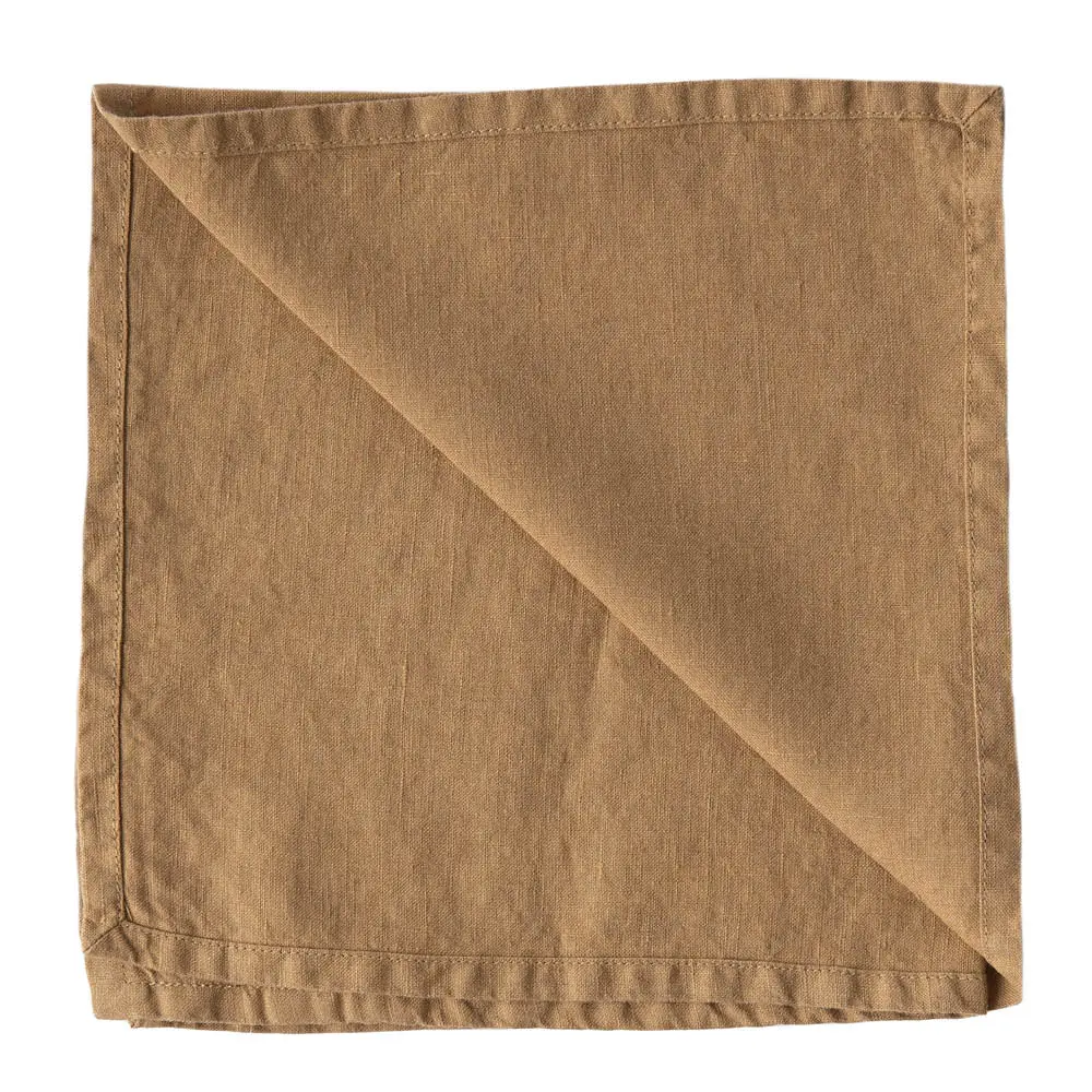 Lautasliina pellava 45x45 cm Hazelnut