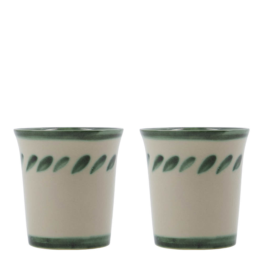 House Doctor Diva Kuppi 25 cl 2 kpl Vihreä
