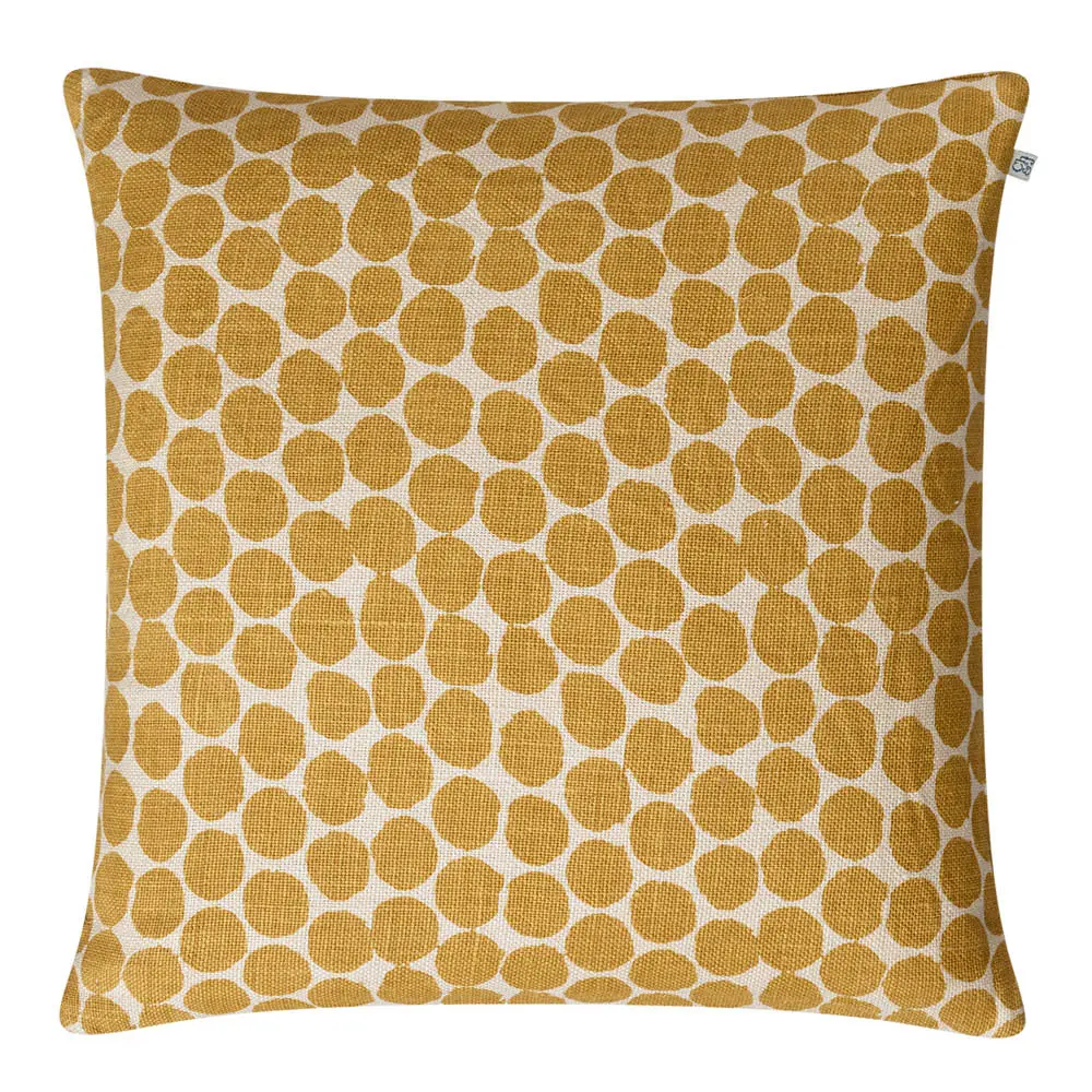 Dot Ari tyynynpäällinen pellava 50x50 cm Spicy Yellow