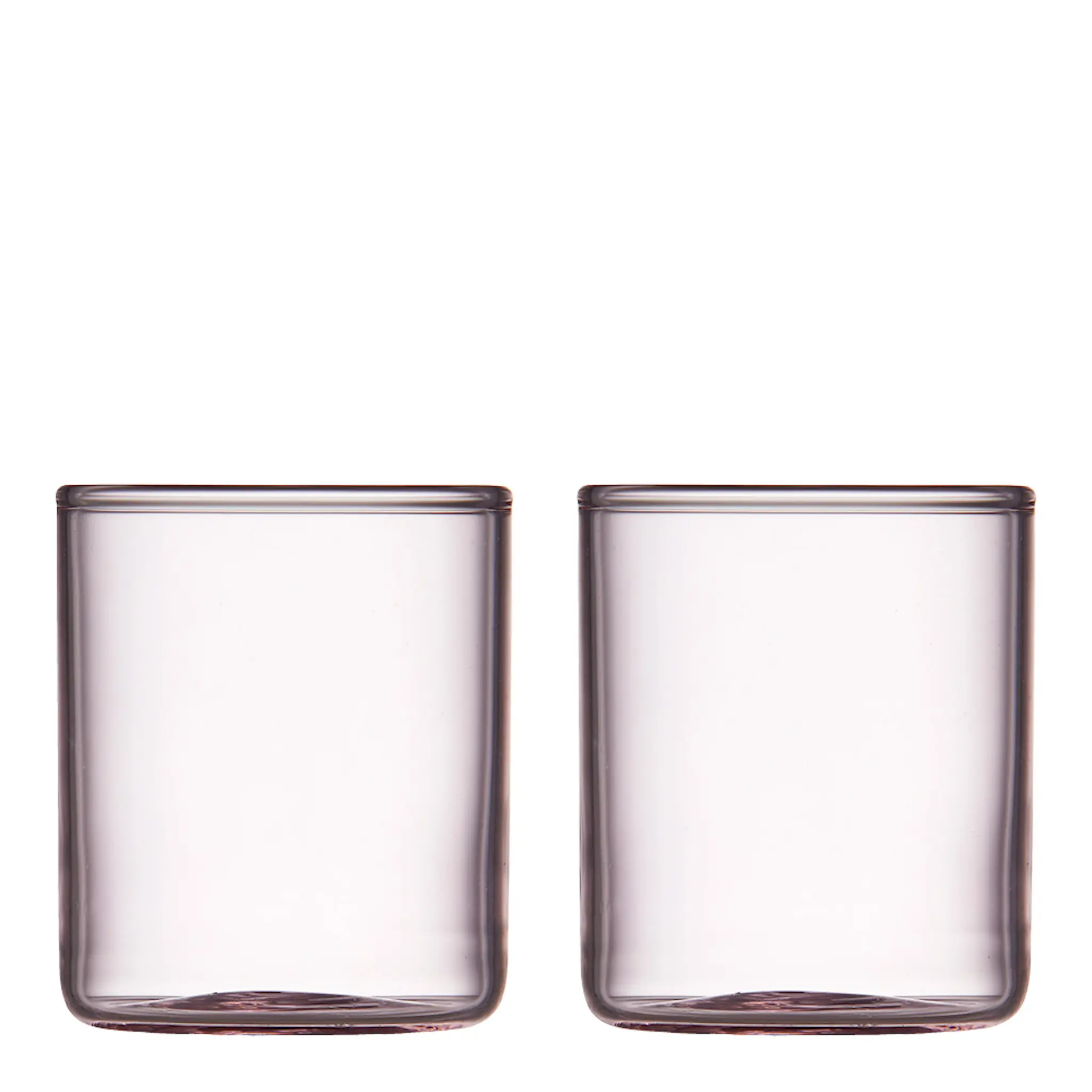 Lyngby Glas Torino shotglass 6 cl 2-pack pink